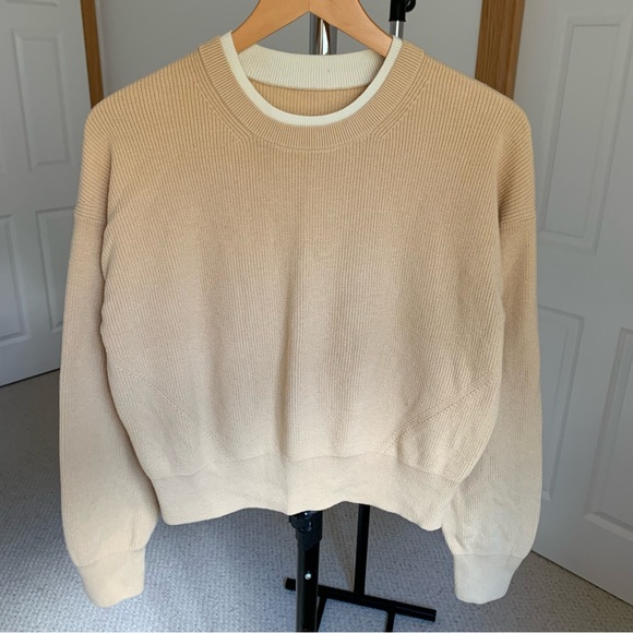 lululemon athletica Sweaters - Lululemon Waist Length Crewneck Sweater Women’s Size 8